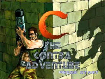 C - The Contra Adventure (US) screen shot title